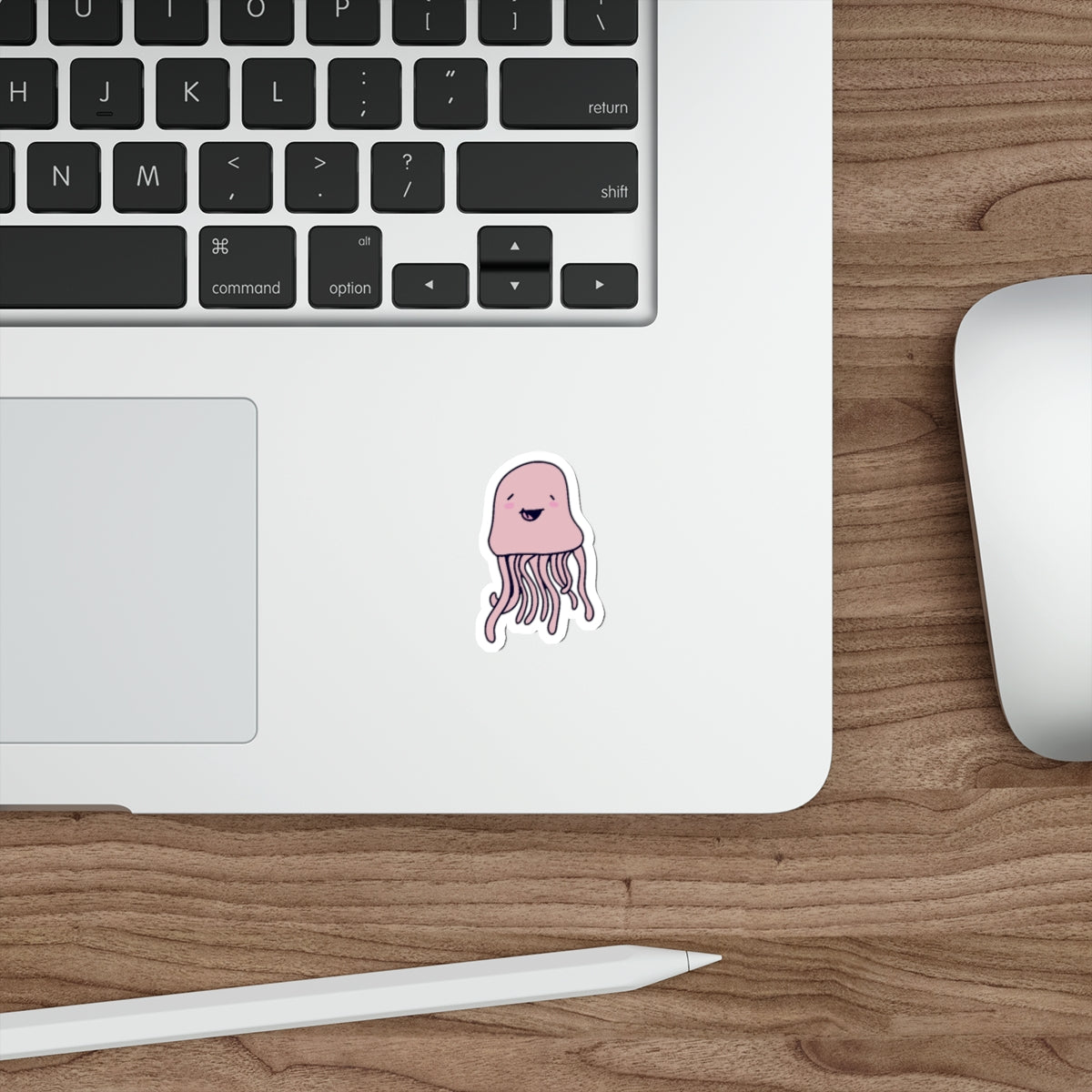 Cute Jellyfish Die-Cut Sticker