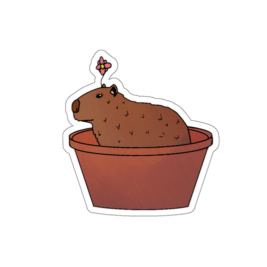 Capybara Die-Cut Stickers